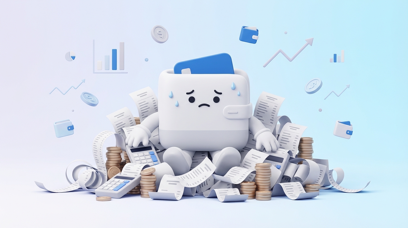 Why tracking expenses manually becomes unsustainable over time