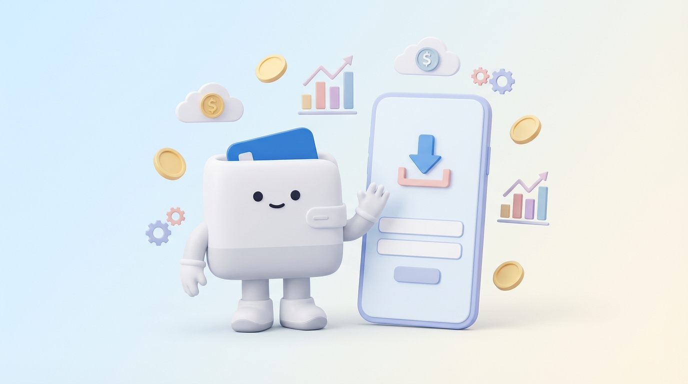 วิธีดาวน์โหลดแอปบันทึกรายจ่ายและสร้างบัญชี