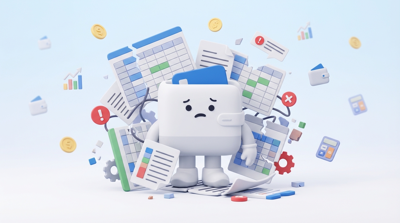 Warum Tabellenkalkulationen für die persönliche Finanzverwaltung oft an ihre Grenzen stoßen