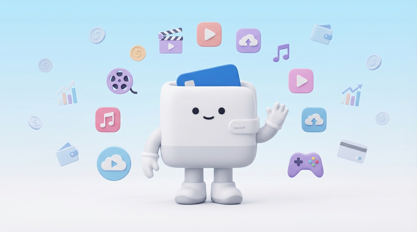 How can I monitor and manage all my streaming service subscriptions?