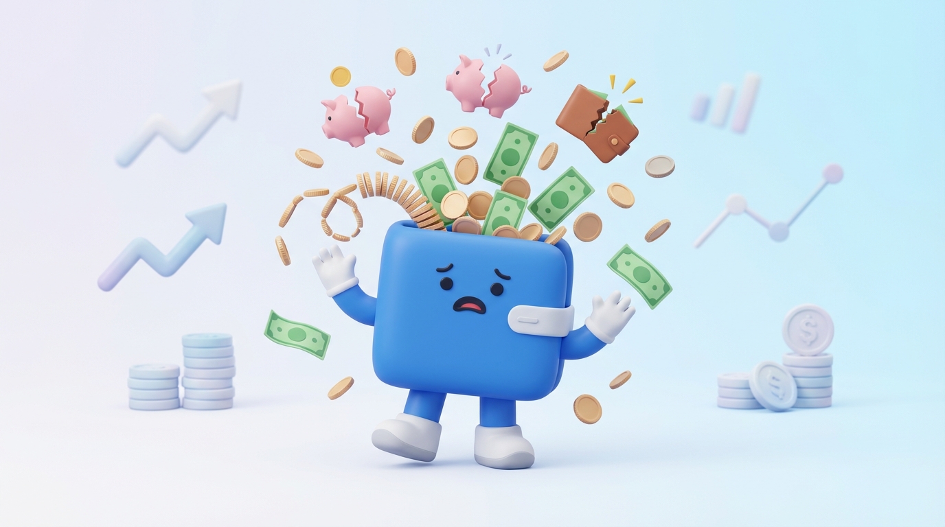 The real reason people lose control of their monthly cash flow