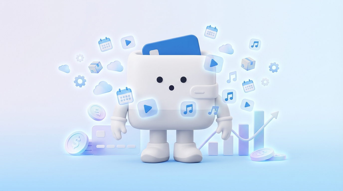 Why subscription expenses are hard to notice