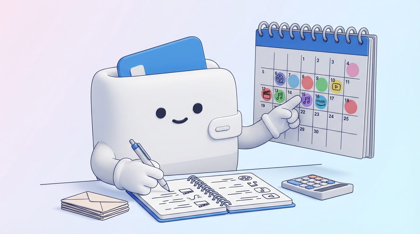 Manual Methods for Tracking Your Streaming Subscriptions