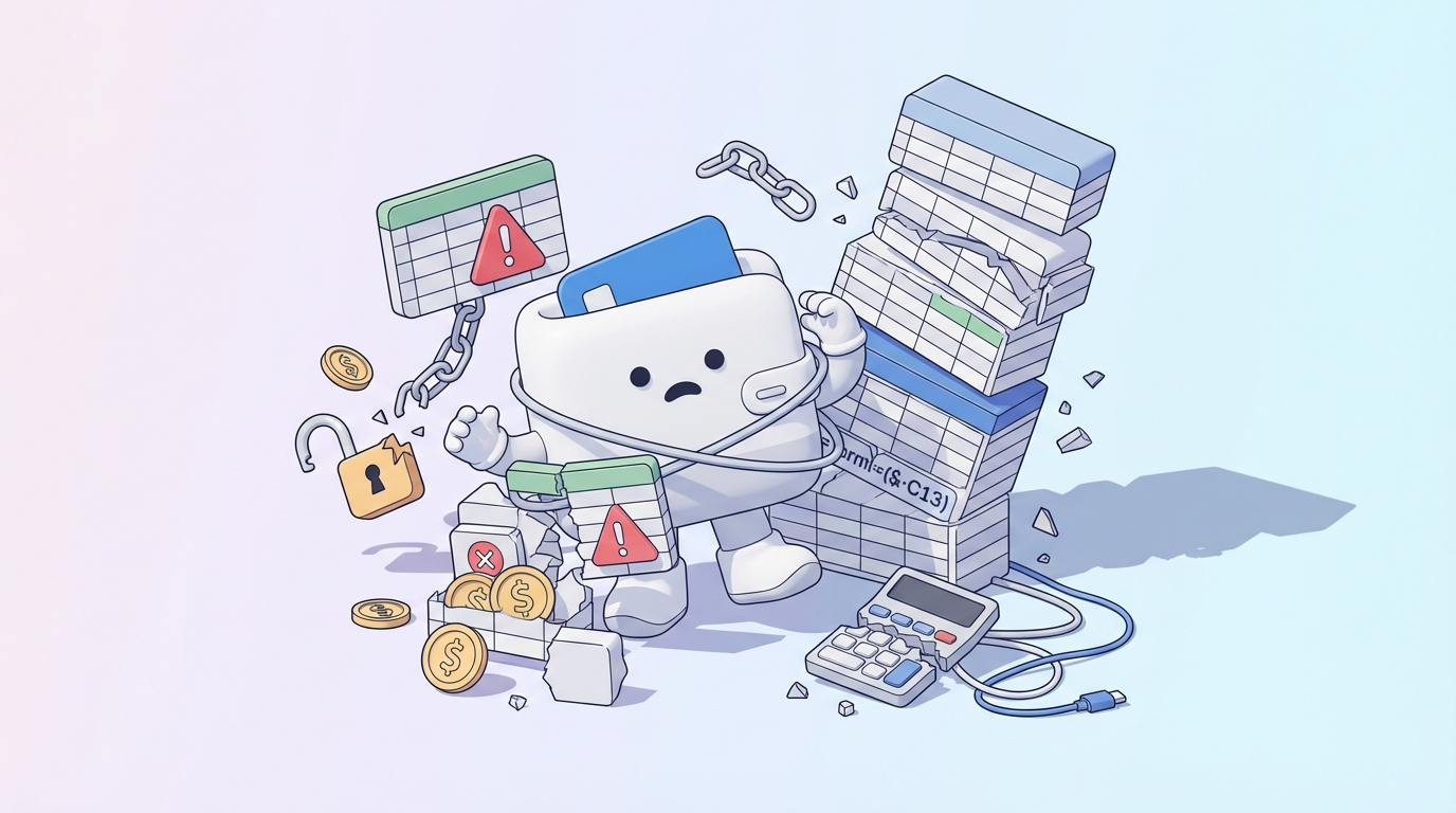 Excel ile Gelir Gider Takibinin Dezavantajları: Riskler ve Sınırlamalar